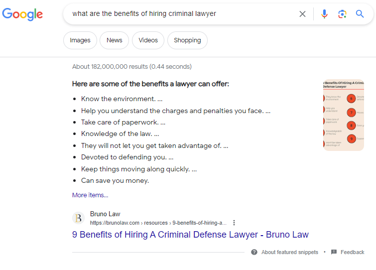 Benefits of hring Criminal Lawyers | Marketing | Ray Legal Marketing