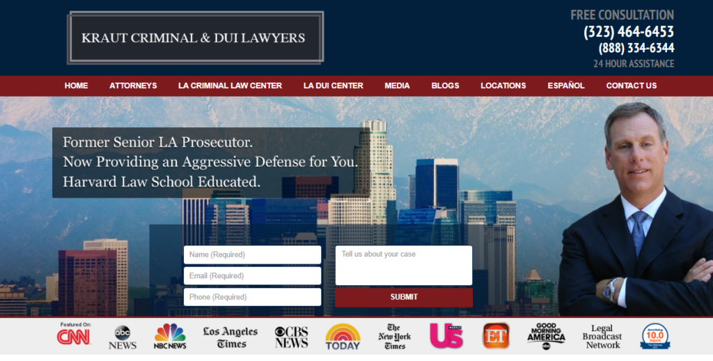 Losangelescriminallawyer.pro | Best Criminal Defense Website 2024 | Ray Legal Marketing